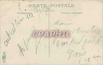 Jardins de Versailles. O Embarcadère — Editor L.V. & Cie, n° 2390 — Verso