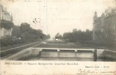 Bruxelas — Square Marguerite. Bairro Nordeste. — Laguert, Brux. — No 89.