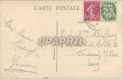 Roscoff (Finistère) — A Grève e a Capela Ste-Barbe — Verso
