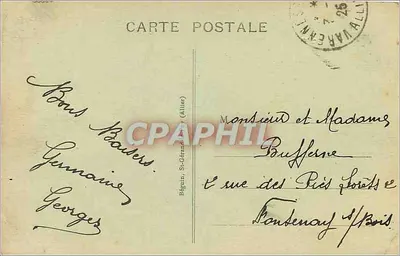 Vichy - O Casino - Vista geral — Editor Ideal, n° 313 — Verso