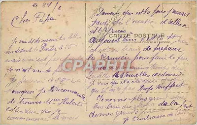Pornic — A Lagoa dos Coelhos — V. Chevrel, Paris, No. 22 — Verso