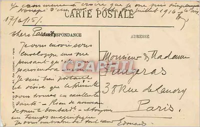 Verdun — Vista geral — Visé Paris n° 5 — Verso