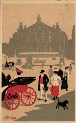 O Ópera — Paris — editor L'Opéra, número de série não visível