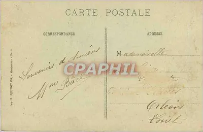 Amiens (Somme) - Wspaniała Katedra - Imp. R. Prunost, Paryż — Rewers