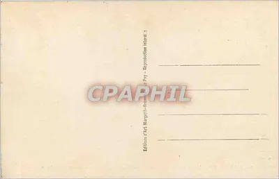 Le Puy (wys. 630 m) — Ogólny widok z Rocher d’Espaly — Dolina Borne — Le Velay Illustré 7135 — Rewers