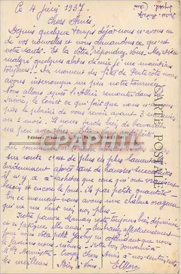 Châteauneuf-les-Bains — Os Encantadores Margens da Sioule no Ponte de Braynand — Idéal — Verso