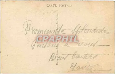 Blarritz (B.-P.) - Rocher de la Vierge - M. D. — Verso