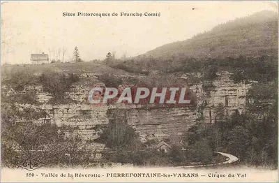 Pierrefontaine-les-Varans — Cirque do Val — Vale da Réverotte — Sítios Pitorescos da França-Comtado