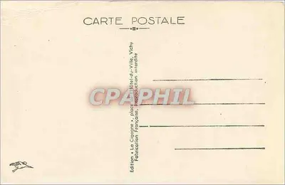 Moulins — El Ayuntamiento y la Caja de Ahorros — Reverso