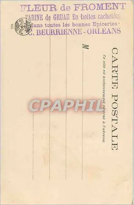 Margens do Loiret — A ponte dos Bichets — Coleção H. de Sainte-Marie, n° 163 — Verso