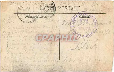 Avignon — Fontanna Parku — LL. — SELECTA — Rewers