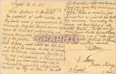 Val du Fier — Obrzeża AIX-les-BAINS — Zbiór Sarpolet nr 216 — Rewers