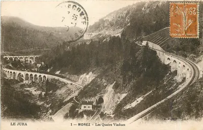 O Jura — Morez — Os Quatro Viadutos — S.V.A.C. Lux