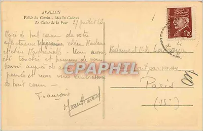 Avallon — Dolina Cousin — Młyn Cadoux — Dębowy Las Strachu — Rewers