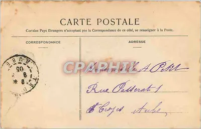 Lyon — Façade du Palais de Justice — Marie Gilbert — Verso