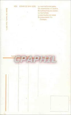 लाज़ार के पुनर्जीवन - जेनार्ड डे सेंट-जीन - लुव्र म्यूजियम, क्लब 2563 A — पीछे