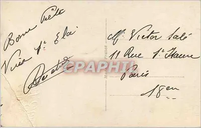 Jovem homem com buquê de flores — diante de um automóvel antigo — S. T. F. 4060 — Verso
