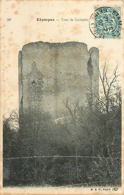 Étampes — Torre de Guinette — B. F., Paris, n°28