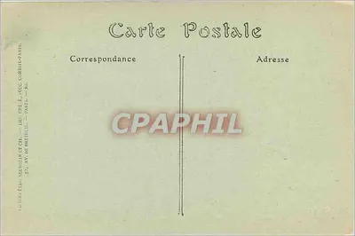 Palais de Versailles — Galerie des Glaces — signature du Traité de Paix le 28 juin 1919 — Verso