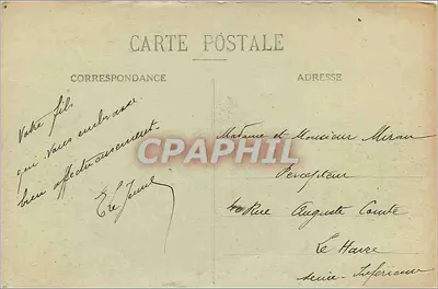 BONSECOURS - Pomnik Jeanne d'Arc - Fronton na Plateau — Rewers