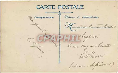Rouen — Pałac Sądowy — wydawca nie widoczny — Rewers