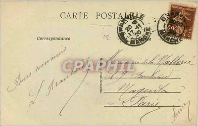 Granville — Il Porto — Editore J. Puet Granville, n° 16 — Verso