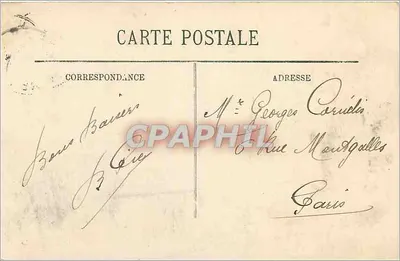 TROUVILLE — De Strand en het Casino — LL. — n° 130 — Achterkant