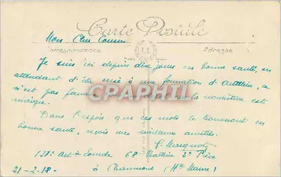 Chaumont — O Viaduto — LL — Verso