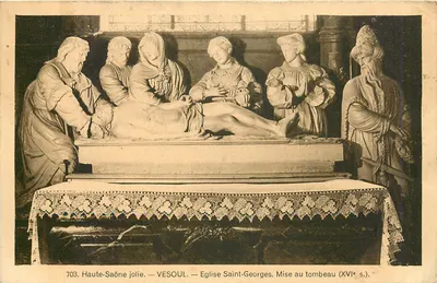 Sepultura (século XVI) — Igreja de São Jorge — Vesoul, Alta-Saône