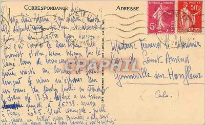 Lisieux — Stare domy, ulica Pokoju — LL — Rewers