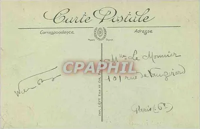 Marselha — La Cannebière — LL — Verso