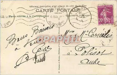 Antibes — Widok ogólny — R.M. nr 205 — Rewers