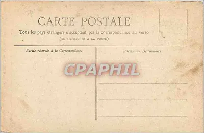 Monument Gambetta — Paryż — Collection Petit Journal — Rewers