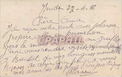 Soldado em saluto — REX 4162 — REX — Verso