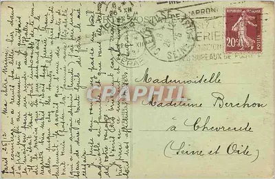Paryż - La Conciergerie - A.P. — Rewers