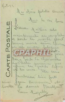 Hendaye — Panorama, widok plaży i rzeki Bidassoa — LL. — Selecta — Rewers