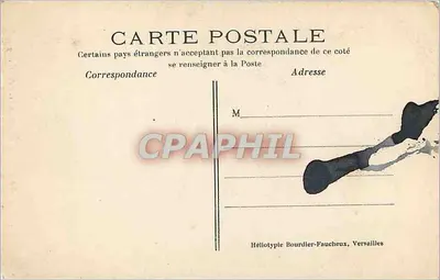 Vaux-de-Cernay — Caminho ao Lado do Lago — Héliotypie Bourdier-Faucheux, Versailles, n°95 — Verso
