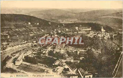 Bouillon - Vista tirada do Belvédère