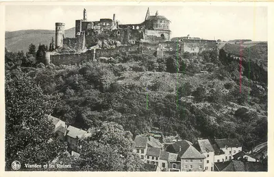 Vianden e as Ruínas — editor NLS, número de série não visível