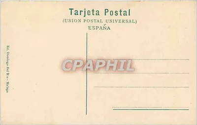 Majaga — Sprzedawca ryb — Wyd. Domingo Del Río · Majaga — Rewers