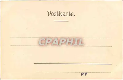 Rheinfall — spadanie Rzeka — fotogravura V. & P. Rugler, Schaffhausen — Rewers