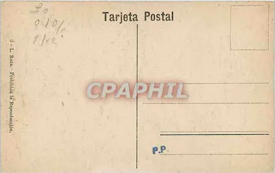 Wejście do klasztoru — Montserrat — L. Roca, n° 95864 — Rewers