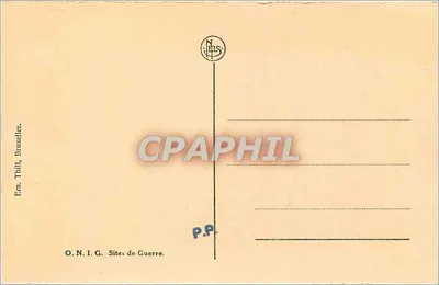 Tymczasowy schron w Nieuwpoort — Holandia — wydawca Neis — Rewers