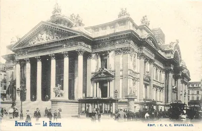 Bruxelas — A Bolsa — ÉDIT. : C. V. C. BRUXELLES.