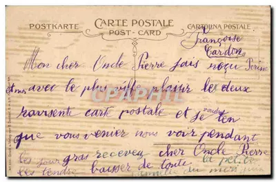 A caça ao cervo — F.C. Hardy — n° 220 — Verso