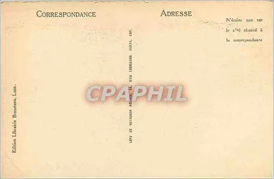Laon — Katedra — Wydawnictwo Librairie Bonetaux, Laon, nr 8 — Rewers