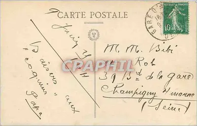 Auch (Gers) — A Escada Monumental, 223 degraus — Edit. Mlle Orthiolan, Tabac — Verso