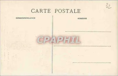 Auch (Gers) — Catedral, Adão e Eva — J. Tapie fot., Lectoure — Verso