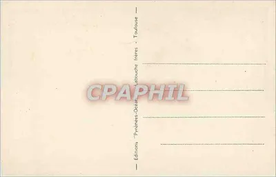 Foix — widok na miasto i zamek — L'Ariège — Wydawnictwo Océane-Pyrénées Labouche bracia — Rewers