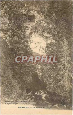 MOUTHE — A Fonte do Doubs — Borel fot.-édit., Pontarlier